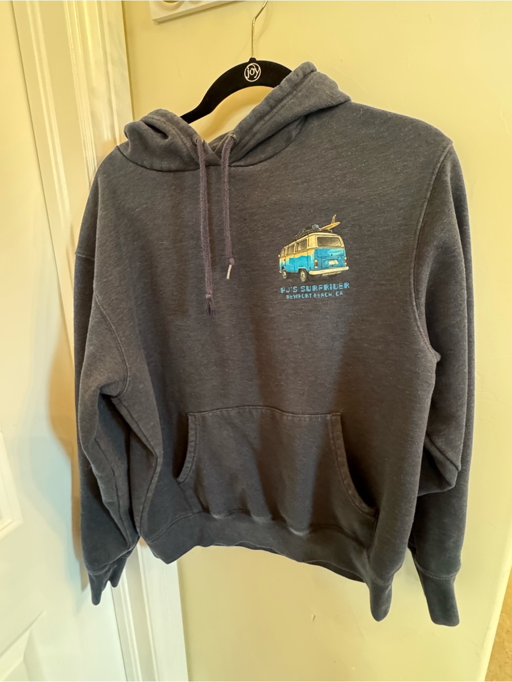 Blue 84 PJ’s Surfrider Newport Beach CA Surf Van Hoodie M